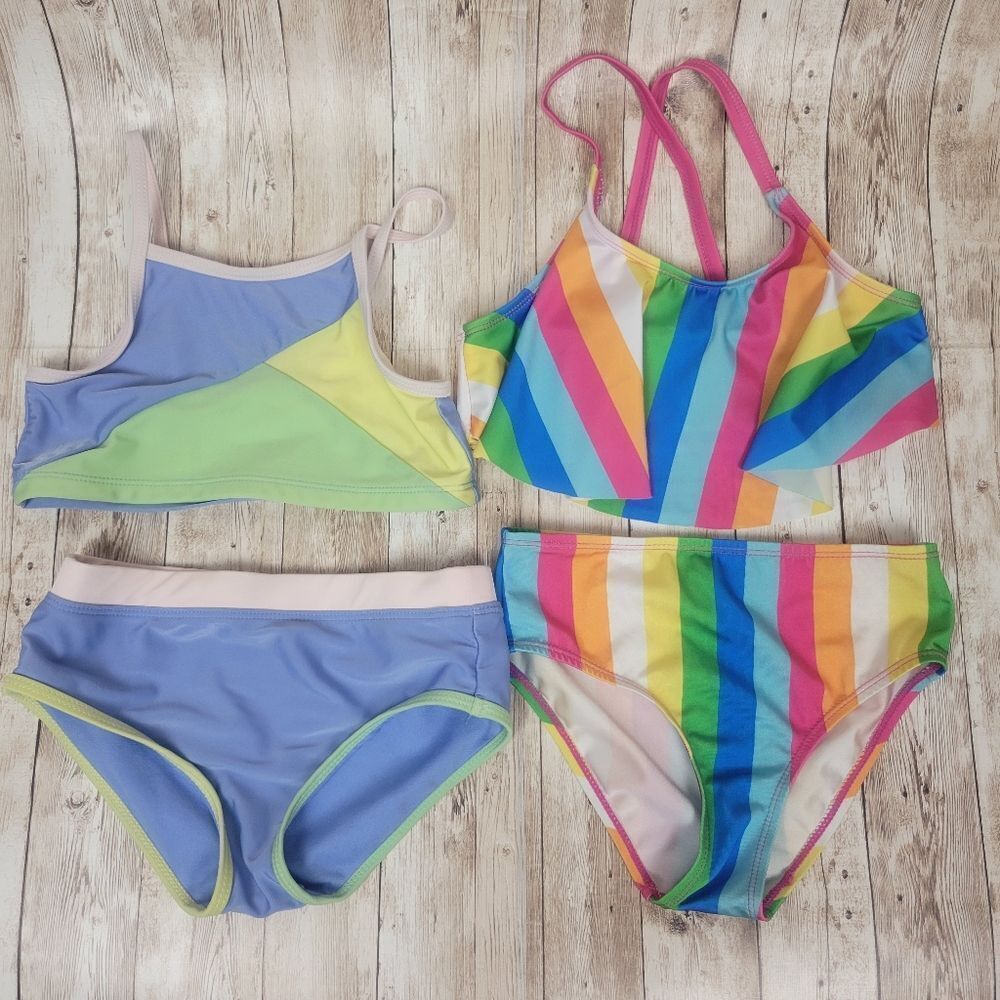 Girls Swimsuits Bundle Size 6